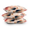 16"x16" Ninola Design Abstract Watercolor Mineral Square Throw Pillow Pink - Deny Designs - 4 of 4