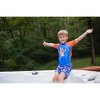 Bluey UPF 50+ Pullover Rash Guard and Swim Trunks Outfit Set Toddler - 2 of 4