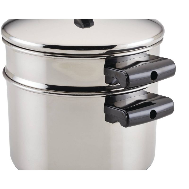 Farberware Classic Series 3qt Stainless Steel Stack &#39;n&#39; Steam Sauce Pot with Steamer Set Silver, 2 of 11