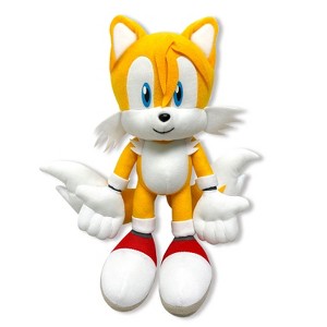 GREAT EASTERN ENTERTAINMENT CO SONIC THE HEDGEHOG - TAILS MOVABLE PLUSH 10"H - 1 of 2