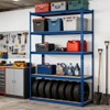 5 Tier Garage Storage Shelves, 2500LBS Capacity Metal Shelving Unit for Garage, Industrial, Warehouse, Kitchen, Closet, , Blue - 3 of 4
