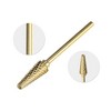 Unique Bargains 3/32 Inch Mini Cone Bit Electric Nail Drill File Cuticle Cleaner Tool for Rotary Nail Drill Machine Manicure Pedicure Polishing Kit - 3 of 4
