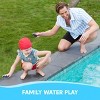 Joyfy 4 Pcs Skip Water Balls Set, Splash Water Bouncing Balls with Mesh Bag, Beach Toys, Pool Toys, Beach Games for Kids and Family Summer Fun - 4 of 4