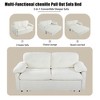 ORRD 3-in-1 Convertible Sofa Bed with Storage, Queen Size, Beige - 4 of 4