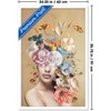Trends International Reinders: Flowers - Floral Lady Framed Wall Poster Prints - 3 of 4