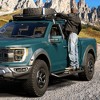 Whizmax Running Boards 6.5 Inches with Two Stairs Design Compatible with 2015-2024 Ford F-150 SuperCrew Cab (4 Full-Size Doors), Bolt-on Side Steps - 4 of 4