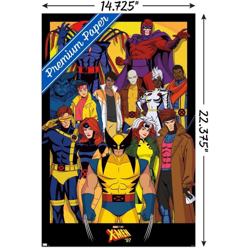 Trends International Marvel X-Men '97 - Characters Unframed Wall Poster Prints, 3 of 7