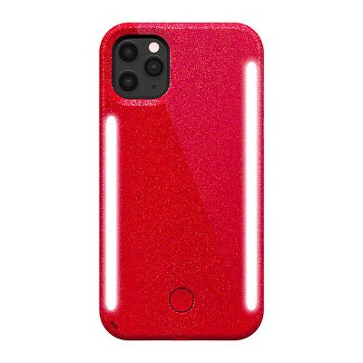 Lumee Duo Case For Apple Iphone 11 Pro Max - Red Glitter : Target