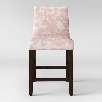 26" Counter Height Barstool Abstract Pink Rose - Project 62™