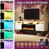 AMERLIFE Floating TV Stand with 40" Electric Fireplace - 3 of 4