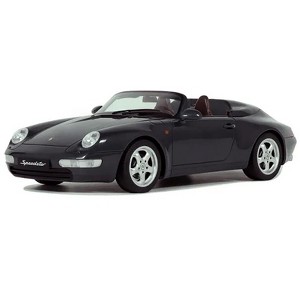 Porsche 993 Speedster Black 1/18 Model Car by GT Spirit - 1 of 4