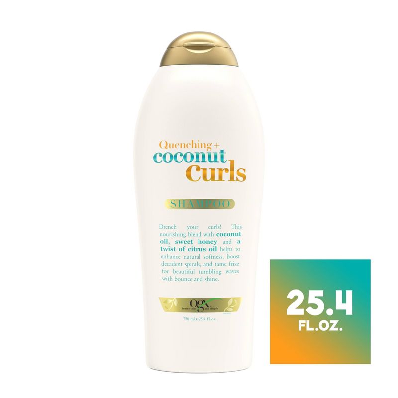 OGX Coconut Curls Shampoo - 25.4 fl oz, 1 of 5