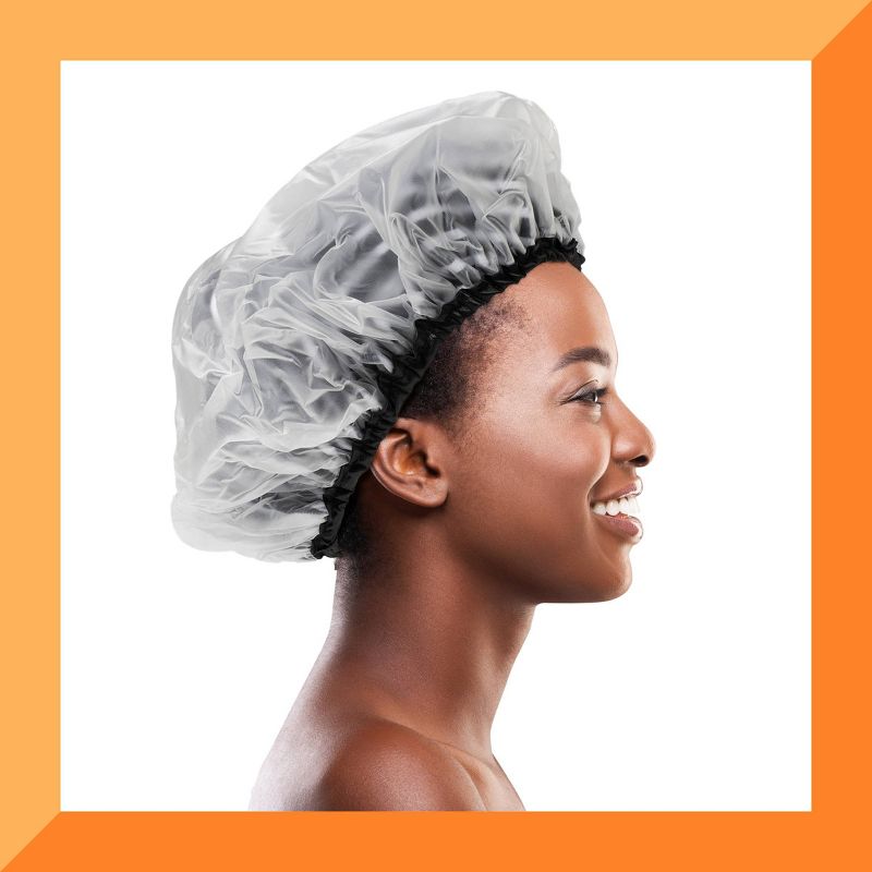 Cantu Cloth Terry Lined Shower Cap - 1ct, 3 of 7