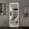 NicBex Rounded Corners Full Length Mirror, 65"x21" Wall Mounted Full Body Mirrors with LED for Bedroom Living Room Entryway - 3 of 4