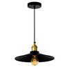 CWI Lighting Brave 1 Light Down Mini Pendant With Black Finish - 2 of 4