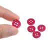Unique Bargains Sewing Resin Round Flat 4-Hole Replacement Craft Buttons 20 Pcs - 4 of 4