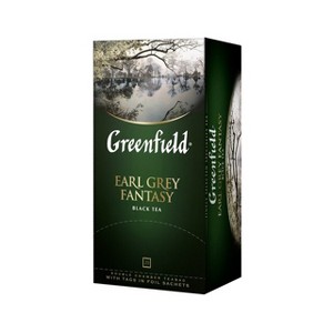 Greenfield Earl Grey Tea 25 Bags - Classic Citrus Infusion - Blend with Timeless Flavor - Refreshing & Aromatic Tea - 1 of 1