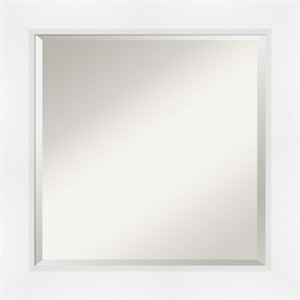 Amanti Art Sloped Beveled Framed Bathroom Vanity Wall Mirror - 1 of 4