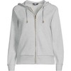 Lands' End Women's Serious Sweats Relaxed Long Sleeve Full Zip Hoodie Sweatshirt - 3 of 3