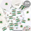 Big Dot of Happiness Ugly Sweater -Holiday and Christmas Party Candy Favor Sticker Kit - 304 Pieces - 2 of 4
