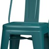 Set of 4 Josephine Metal Counter Height Barstools - WyndenHall - 3 of 4