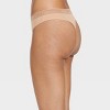 Jockey Generation™ Women's 2pk Worry Proof Light Absorbency Thong - Black/Light - 2 of 3