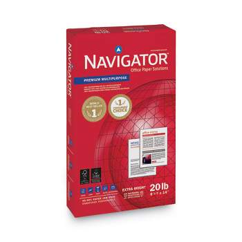 Navigator Premium Multipurpose Copy Paper, 97 Bright, 20 Lb Bond 