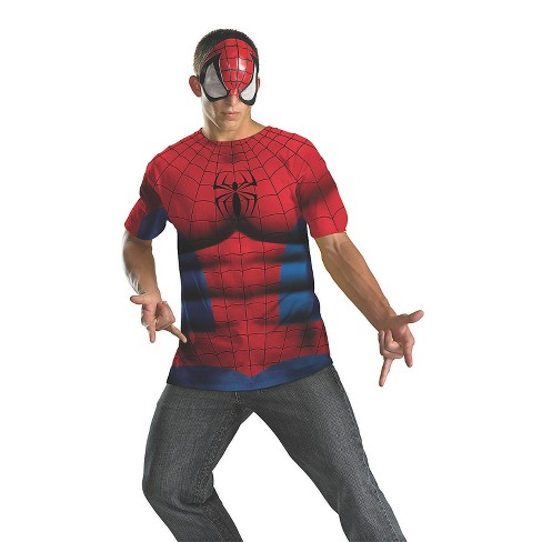 Mens Marvel Spider-Man Alternative T-Shirt Costume - Large/X Large -  Multicolored