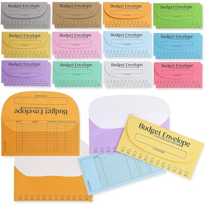 Budget Binder Starter Set With 5 Cash Wallets/ Budget Planner