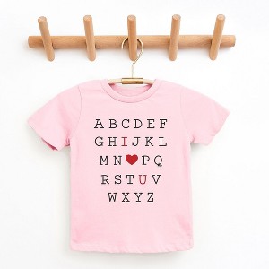 The Juniper Shop Alphabet I Love You Youth Short Sleeve Tee - 1 of 3