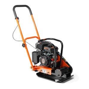 VEVOR Plate Compactor, 2.8 HP 98CC Gas Engine 5,250 RPM, 1,920 lbs Force Vibratory Compaction Tamper with 18.7 x 11.8 inch Plate for Walkways, Black - 1 of 4
