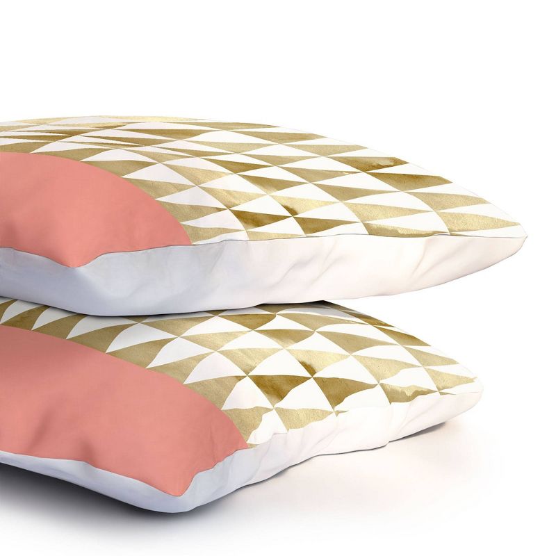Georgiana Paraschiv Triangles Pillow Sham (Standard) 1pc - Deny Designs, 4 of 5