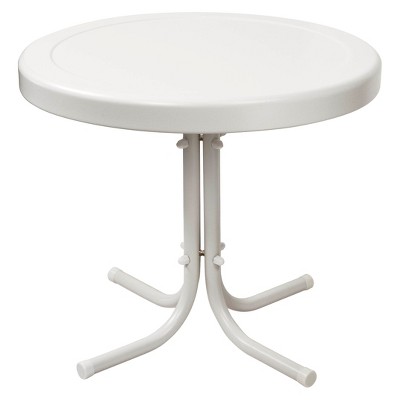 Retro outdoor on sale side table