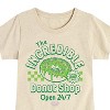 Girls' - Marvel - Hulk Incredible Donut Shop Fitted Short Sleeve Graphic T-Shirt - 2 of 4