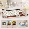 Evo Bytes Retro Grey Wireless Mechanical Keyboard - 2 of 4