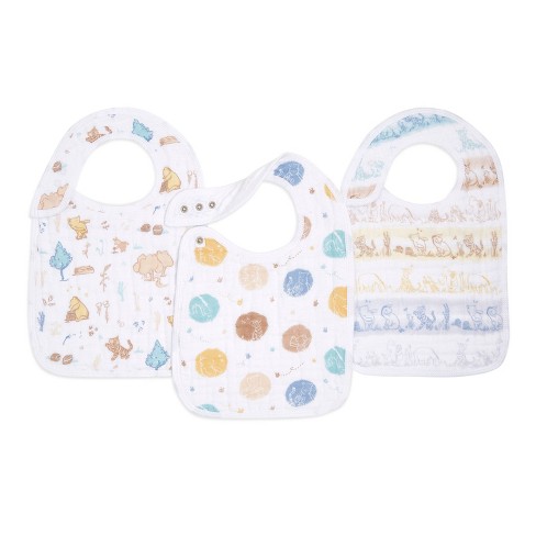 aden anais Winnie In The Woods 3pk Bibs