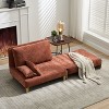 PAGED Convertible 3-in-1 Accent Lounge Chair Bed with Side Pockets & 3 Pillows,Upholstered Sleeper Chair Sofa for Living Room,Study - 2 of 4