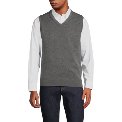 Lands' End Men's Fine Gauge Cotton Vest