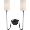 Quorum Lighting Charlotte 2 - Light Sconce in  Matte Black - 2 of 4