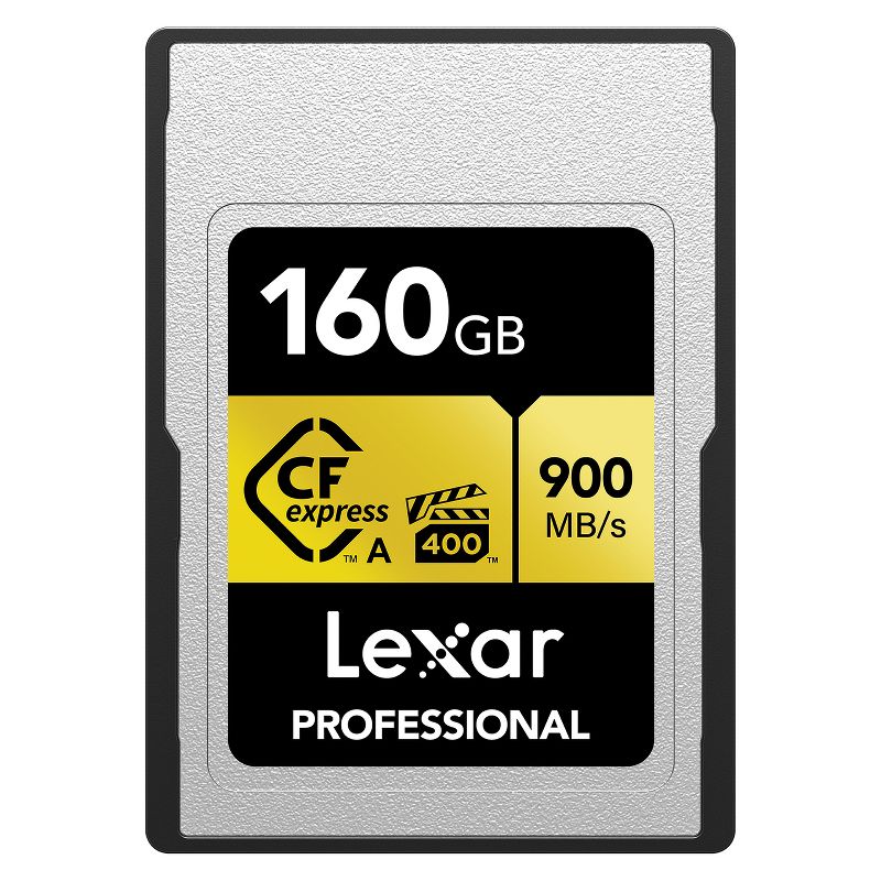 Lexar® 160-GB Professional CFexpress™ Type A Card GOLD Series, 1 of 11