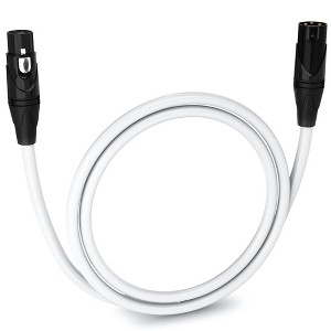 LyxPro Balanced XLR Cable, Male to Female, 3 Pin Microphone Cable - 1 of 4