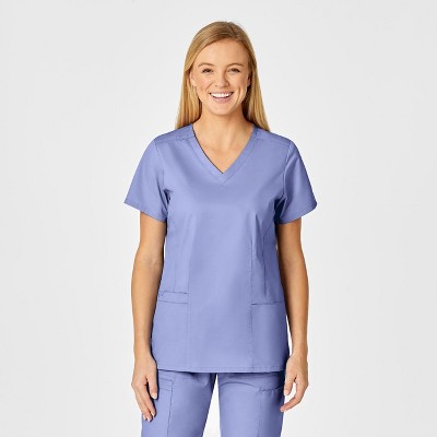 Wink WonderWORK Women's Shaped V-Neck Scrub Top