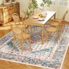 HOMCOM Area Rug, Vintage Machine Washable Rug, Non-Slip Floor Carpet for Living Room, Bedroom, Dining Room, Home Office - 4 of 4