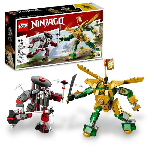 Brace Lavet af zoom Lego Ninjago Lloyd Mech Battle Evo Action Figure Set 71781 : Target