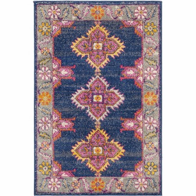 Hauteloom Kaitlyn Navy Area Rug