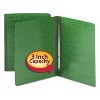 Smead Side Opening PressGuard Report Cover Prong Fastener Letter Green 81452 - 2 of 4
