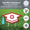 Big Dot of Happiness Nurse Graduation Nursing Outdoor Decorations - Graduation Yard Signs - Set of 8 - 3 of 4
