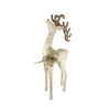 Northlight Lighted Reindeer Outdoor Christmas Decoration - 46.5" - Clear Lights - 2 of 2