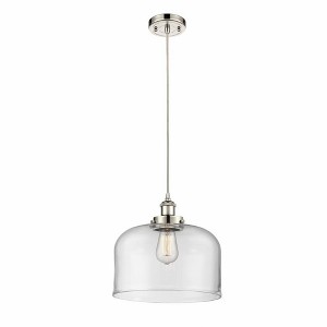 Innovations Lighting Bell 1 - Light Pendant in  Polished Nickel - 1 of 1