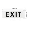 Unique Bargains Waterproof Self-Adhesive Decor Home Business Exit Sign 2 Pcs - 2 of 4